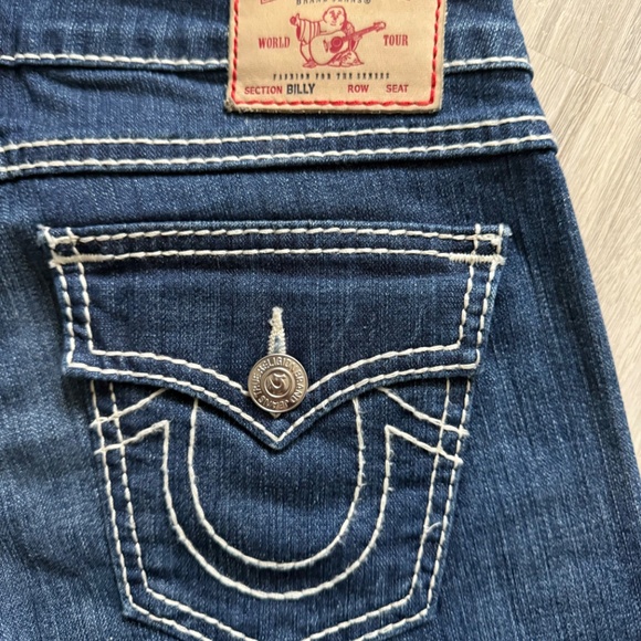 TRUE RELIGION Women’s Billy General Lee Rosewood Jeans Size 26 NWT - Picture 9 of 16
